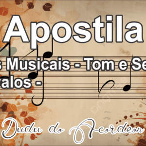 APOSTILA Instrumentos temperados e não temperados, Notas Musicais, Tons e semitons, Intervalos